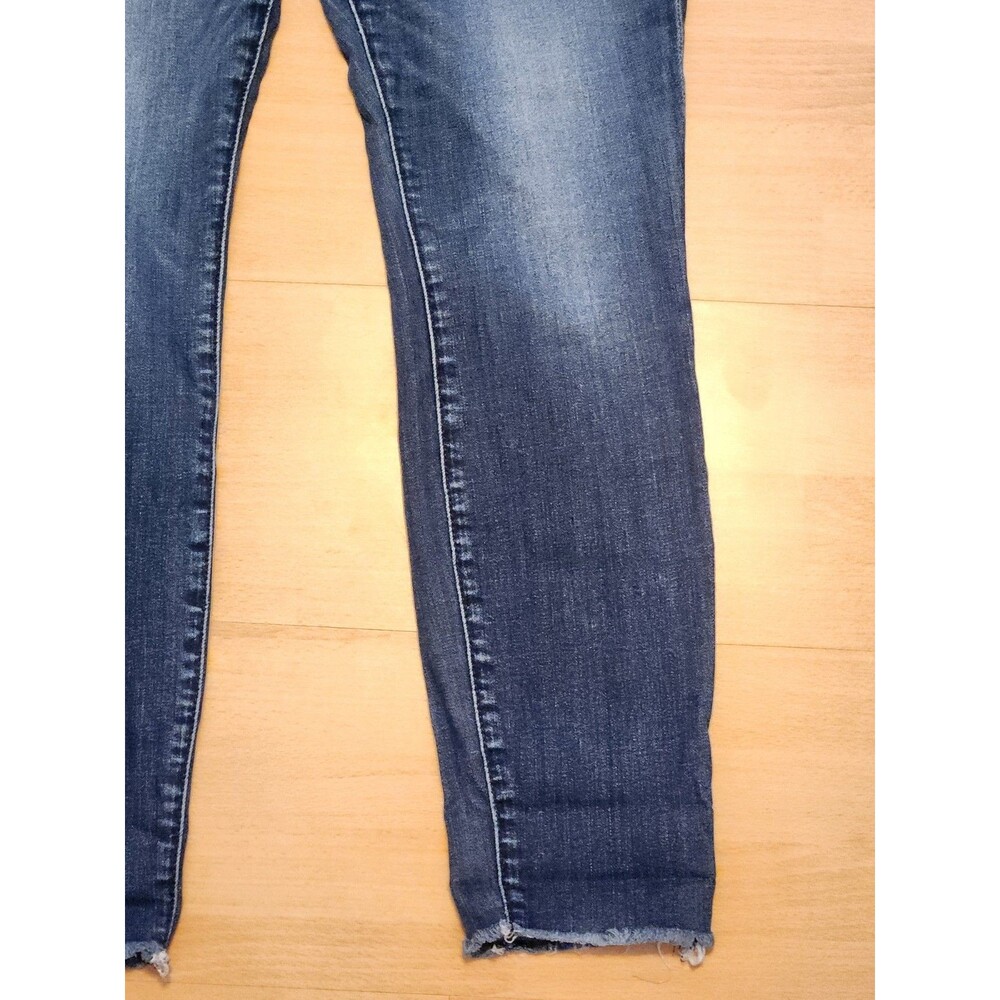 Women's Mother Denim Jeans Size 30 Waisted Looker Ankle Fray Tongue in Chic 1411 - Picture 4 of 16